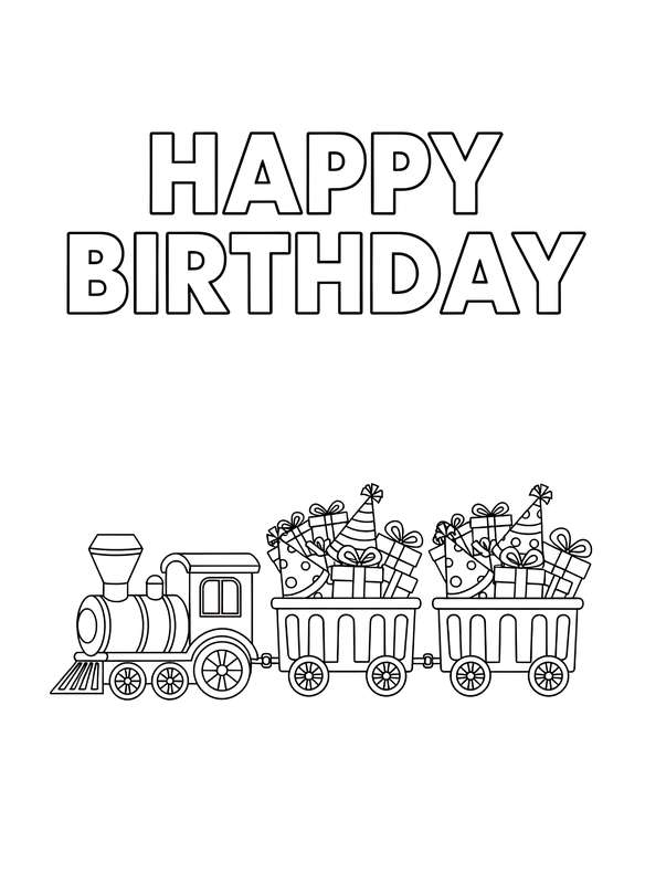 Toy Train Full of Treats