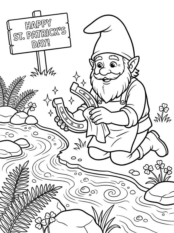 Gnome Buffing His Luck