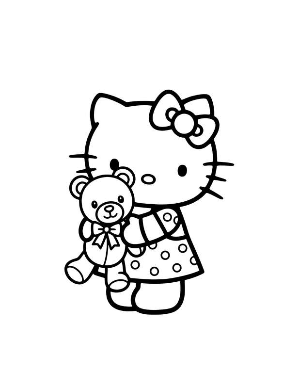 Cuddle Time with Teddy Bear