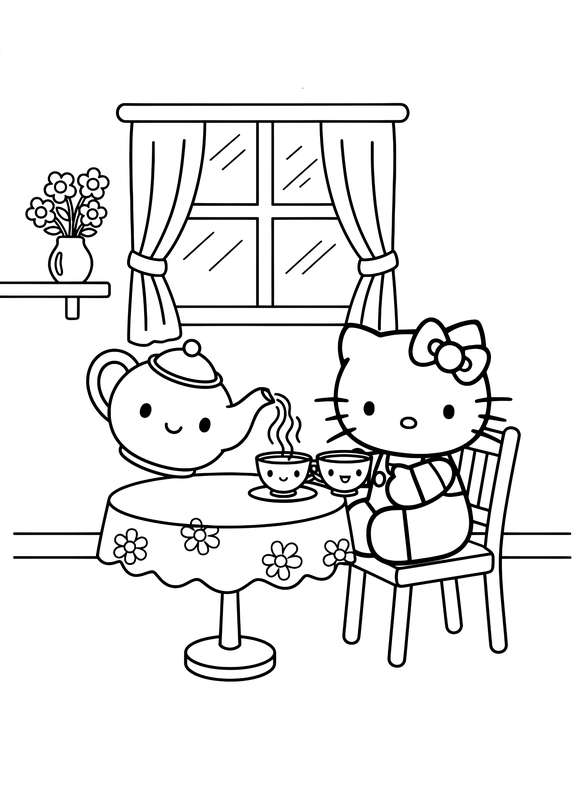 A Cozy Afternoon Tea Party