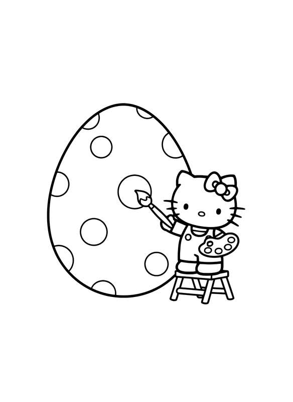 Decorating the Easter Egg