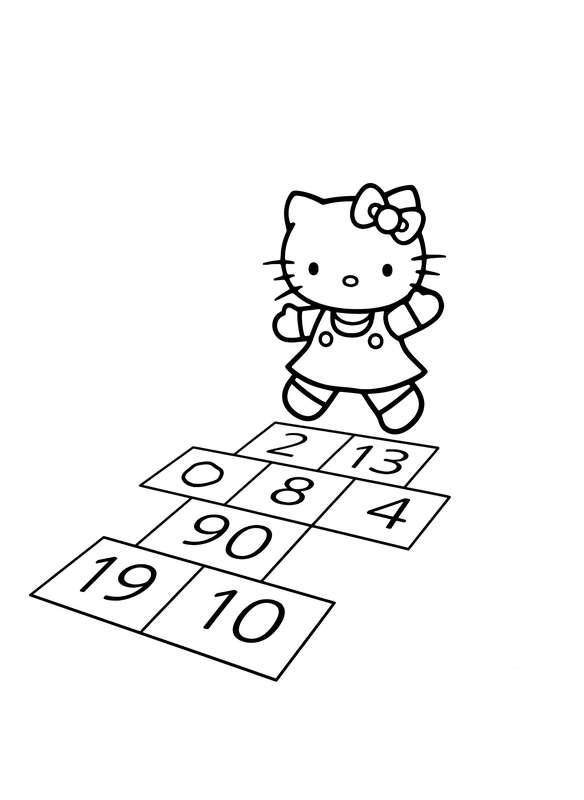 Hopscotch Champion Hello Kitty