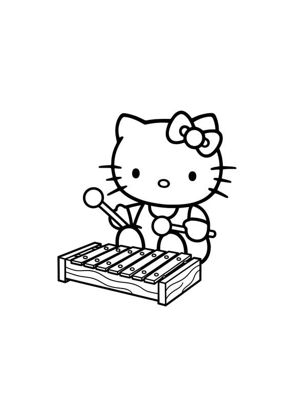 Hello Kitty Makes Music