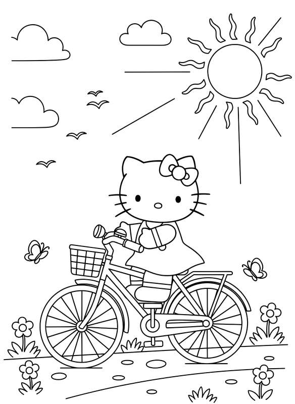 Sunny Day Bicycle Adventure