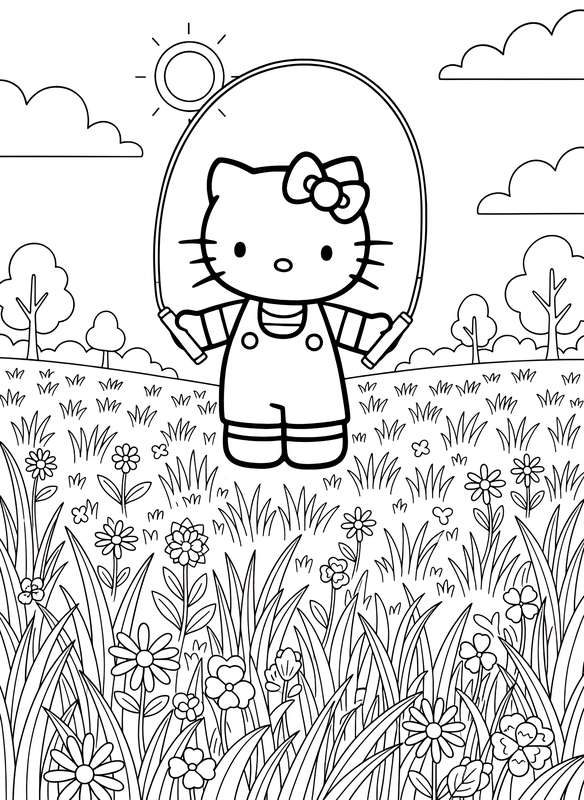 Bouncing Fun in the Field