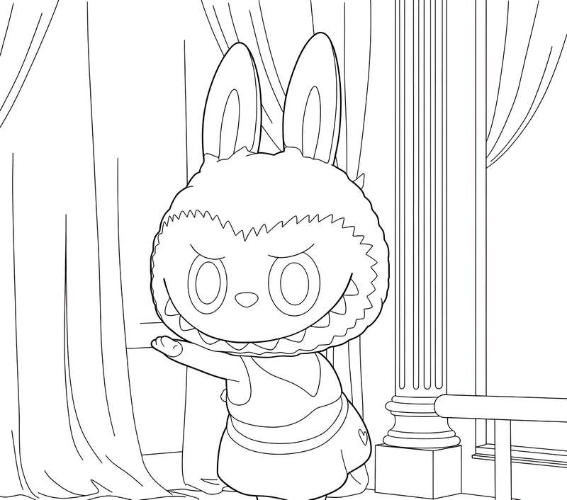 The Secret Life of Labubu: Stretching Out