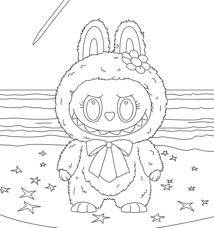 Labubu's Beachy Journey