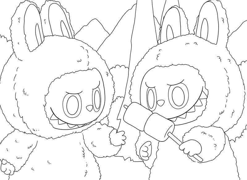 Fuzzy Friend & Icy Treat