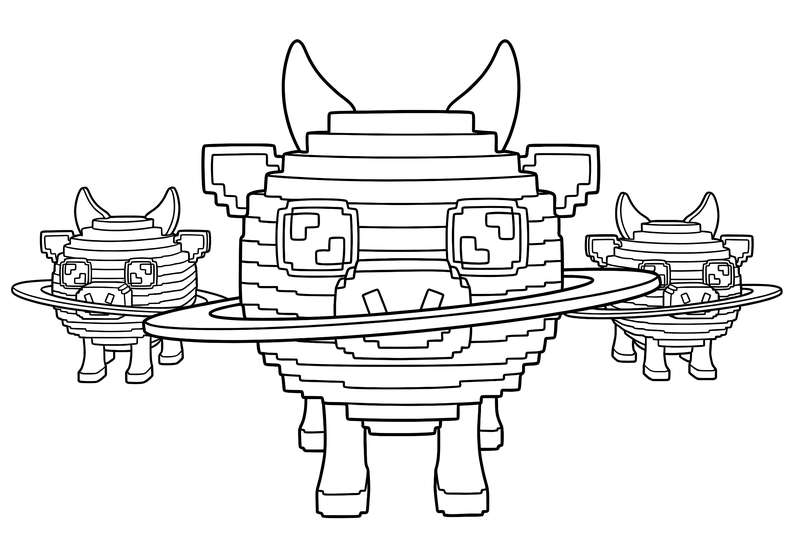 Las Vaquitas Saturnitas Trio Rings