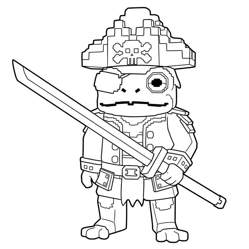 Frogato Pirato's Buccaneer Look