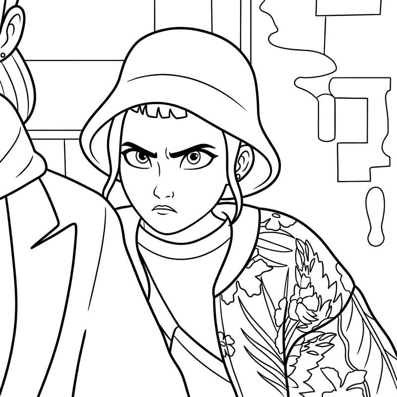 Secret Agent Zoey Striking