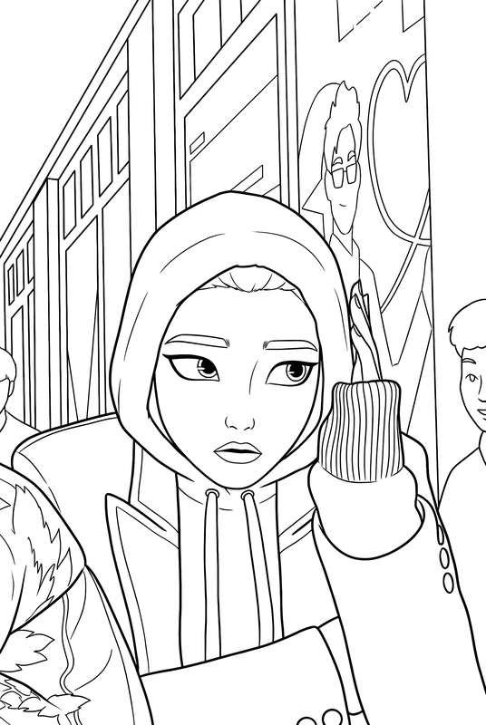 Rumi Blends in Urban Cool