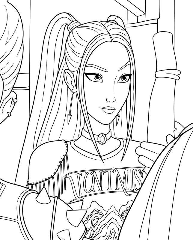 Spiked Armor Close-Up