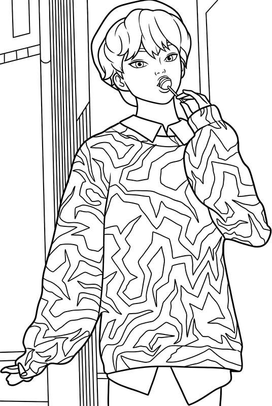 Abstract Sweater Fun