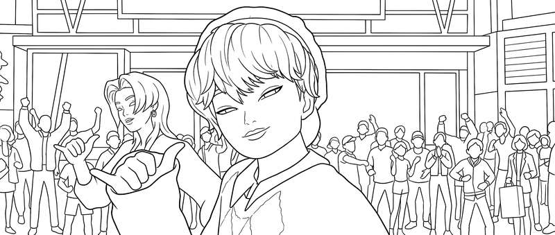 Knowing Smirk Meets Crowd