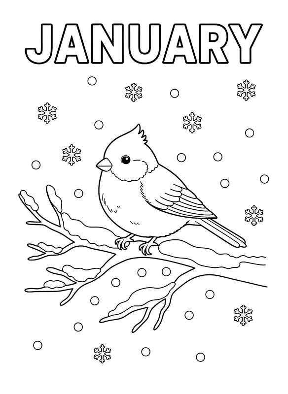 Winter Watcher: January Birdy