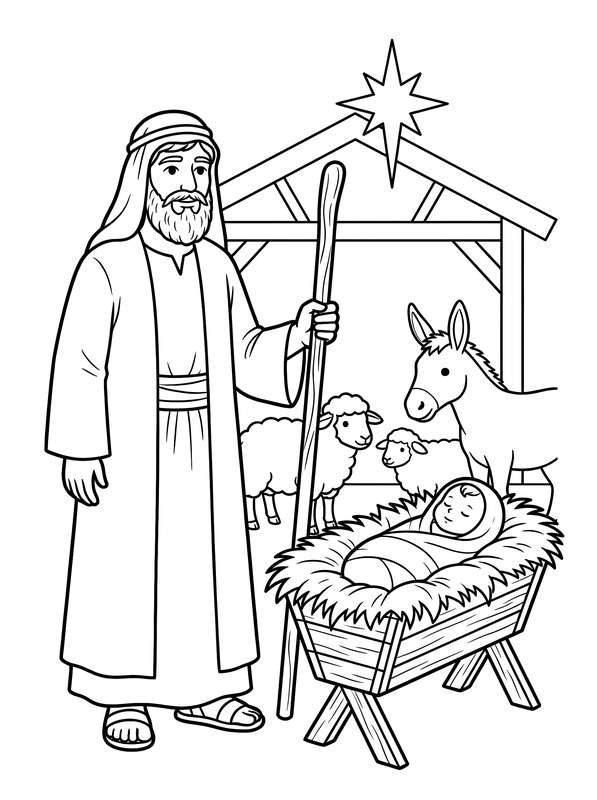 A Watchful Night at the Manger