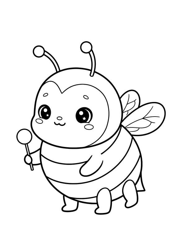 Bee with a Sweet Treat