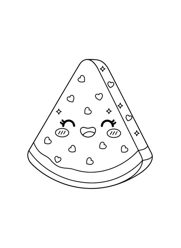 Smiling Watermelon Slice