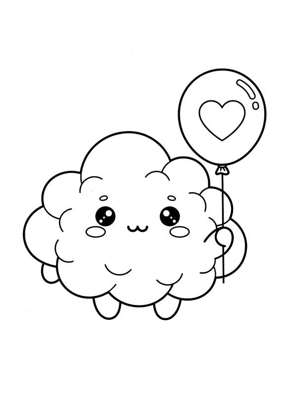 Cloud Companion with a Single Balloon