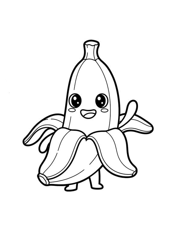 Waving Banana Peel Greeting