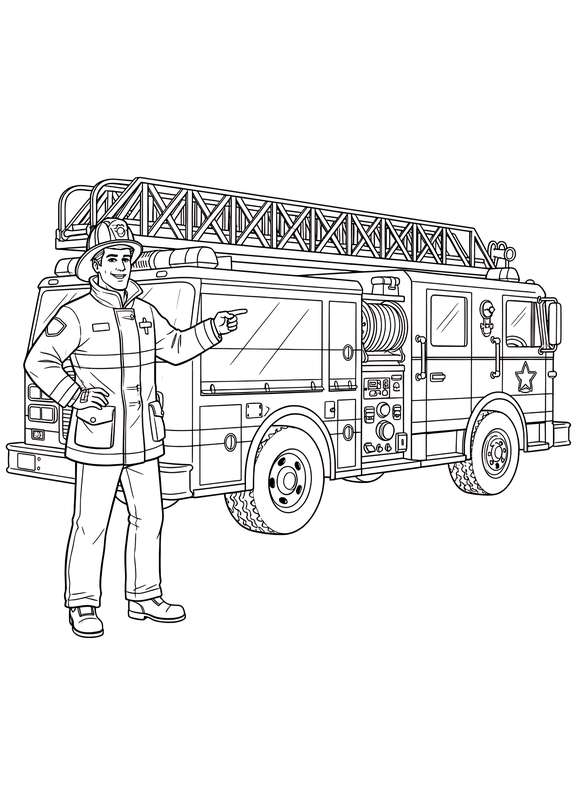 Ken and the Shiny Fire Truck