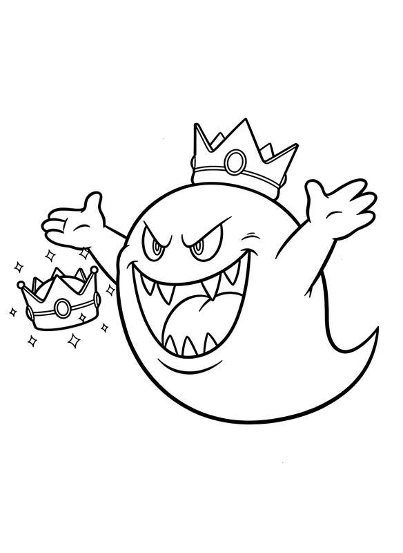 King Boo’s Regal Portrait