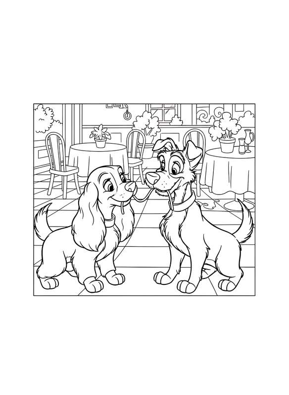 Lady and the Tramp's Spaghetti Kiss