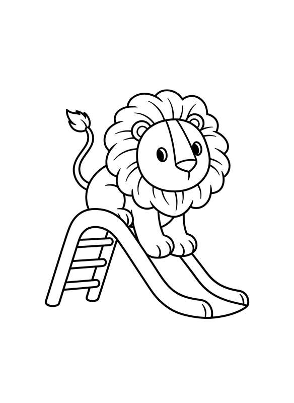 Playground Slide Thrills