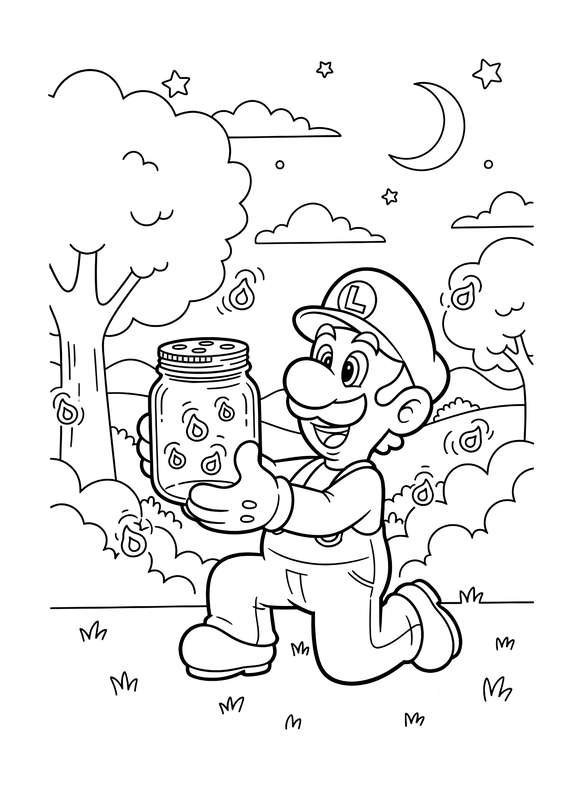 Luigi’s Magical Firefly Collection