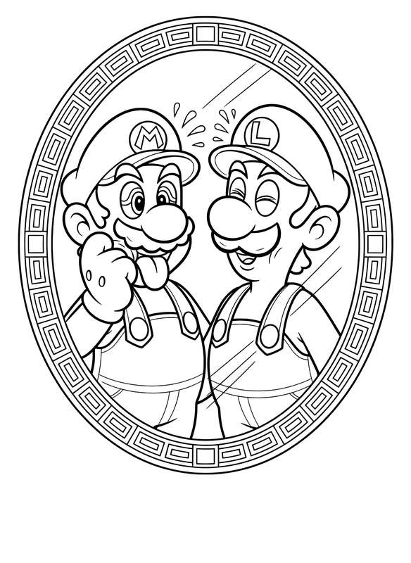 Silly Faces in the Mirror Duo