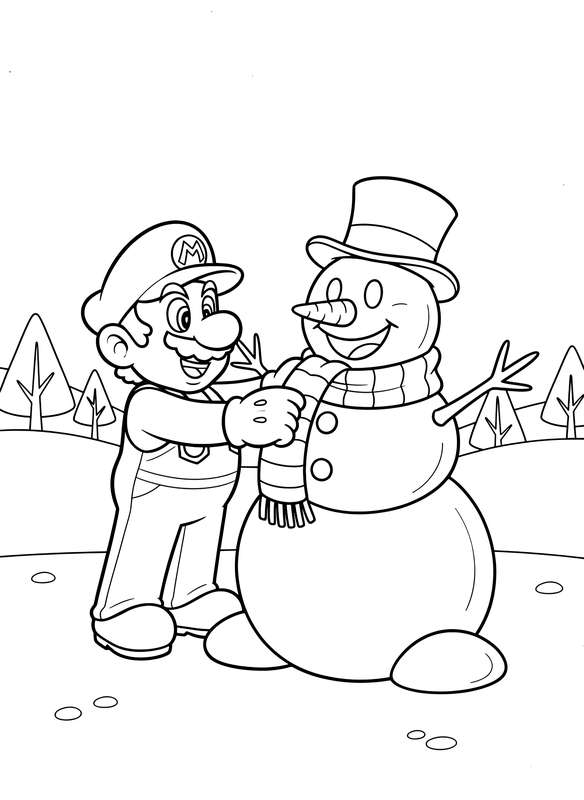 Mario's Cozy Winter Touch