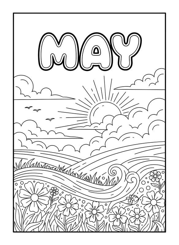 Big Sky of May Sunshine