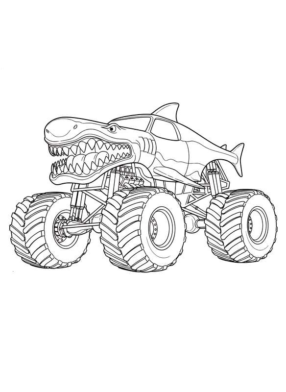 Megalodon Monster Machine