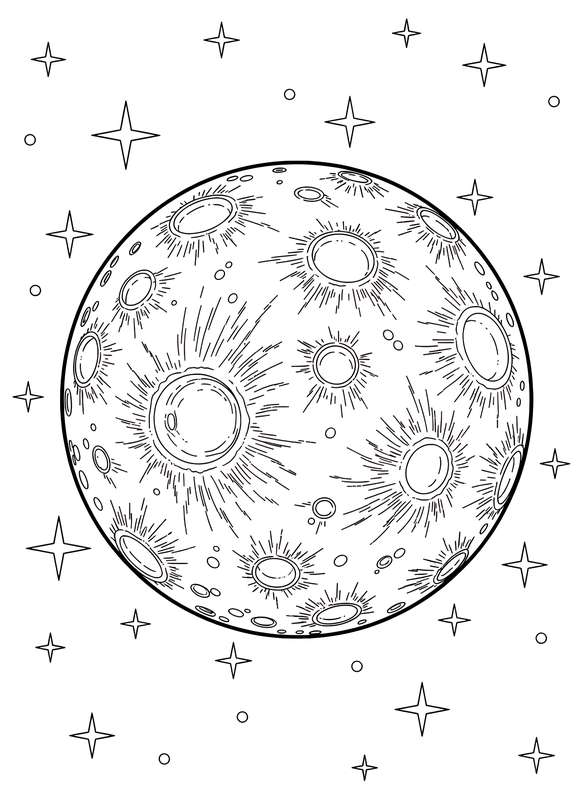 Mercury: Craters and Stars