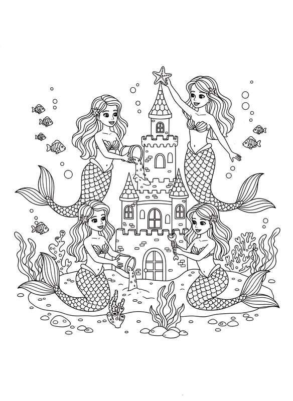 Seabed Sandcastle Builders