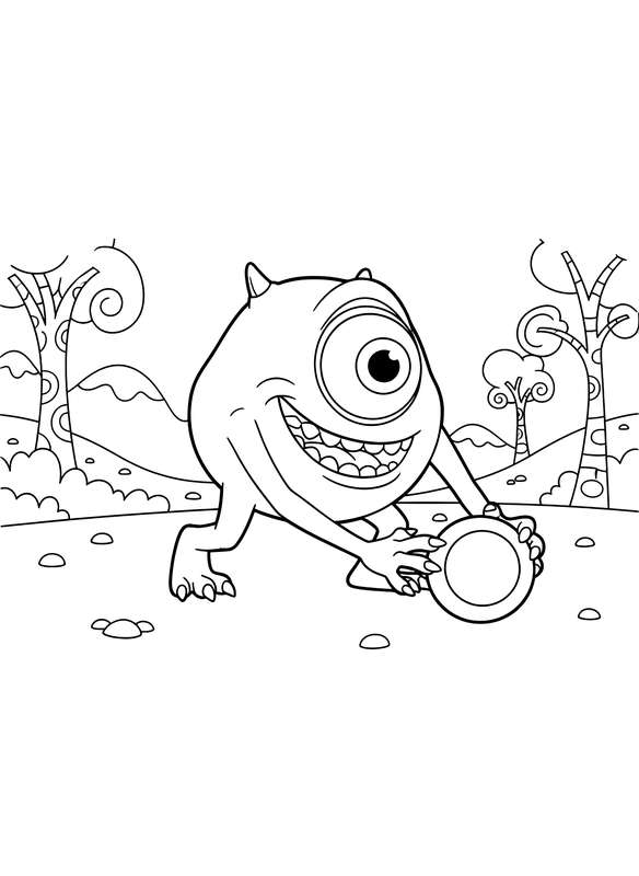 Mike Wazowski's Perfect Green Orb