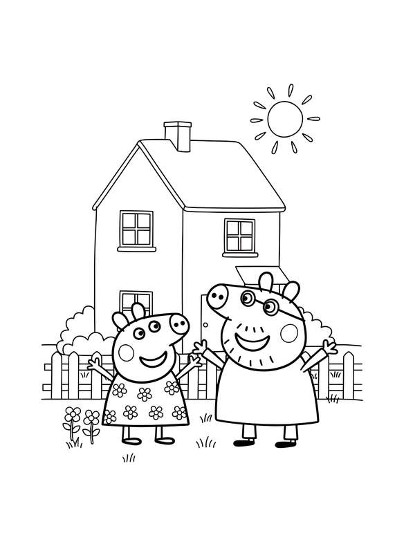 Welcome Home to Mummy and Daddy Pig