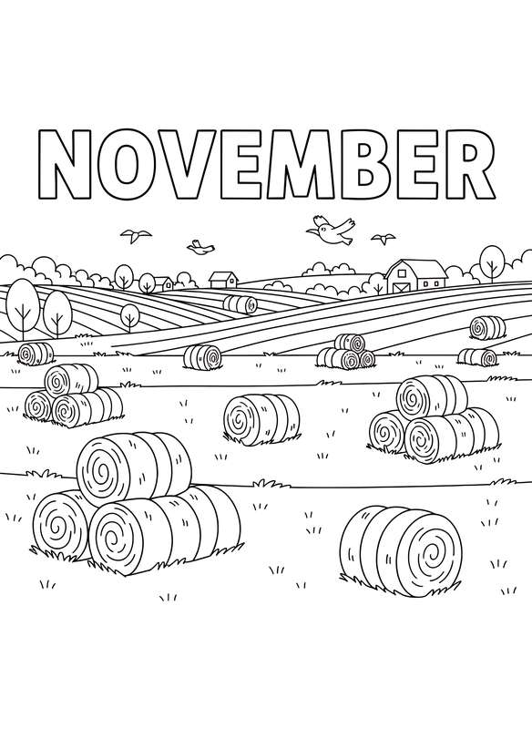 Bales of Hay Field Day