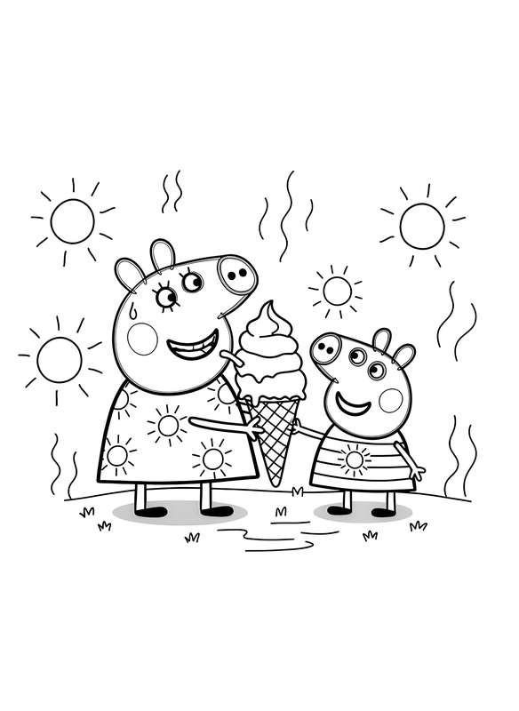 Cooling Down with Ice Cream Treats