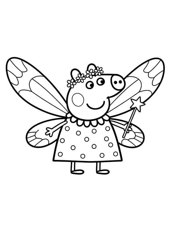 Magical Fairy Peppa Takes Flight
