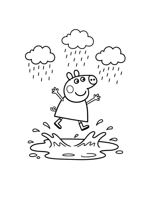 14 Free Peppa Pig Coloring Pages