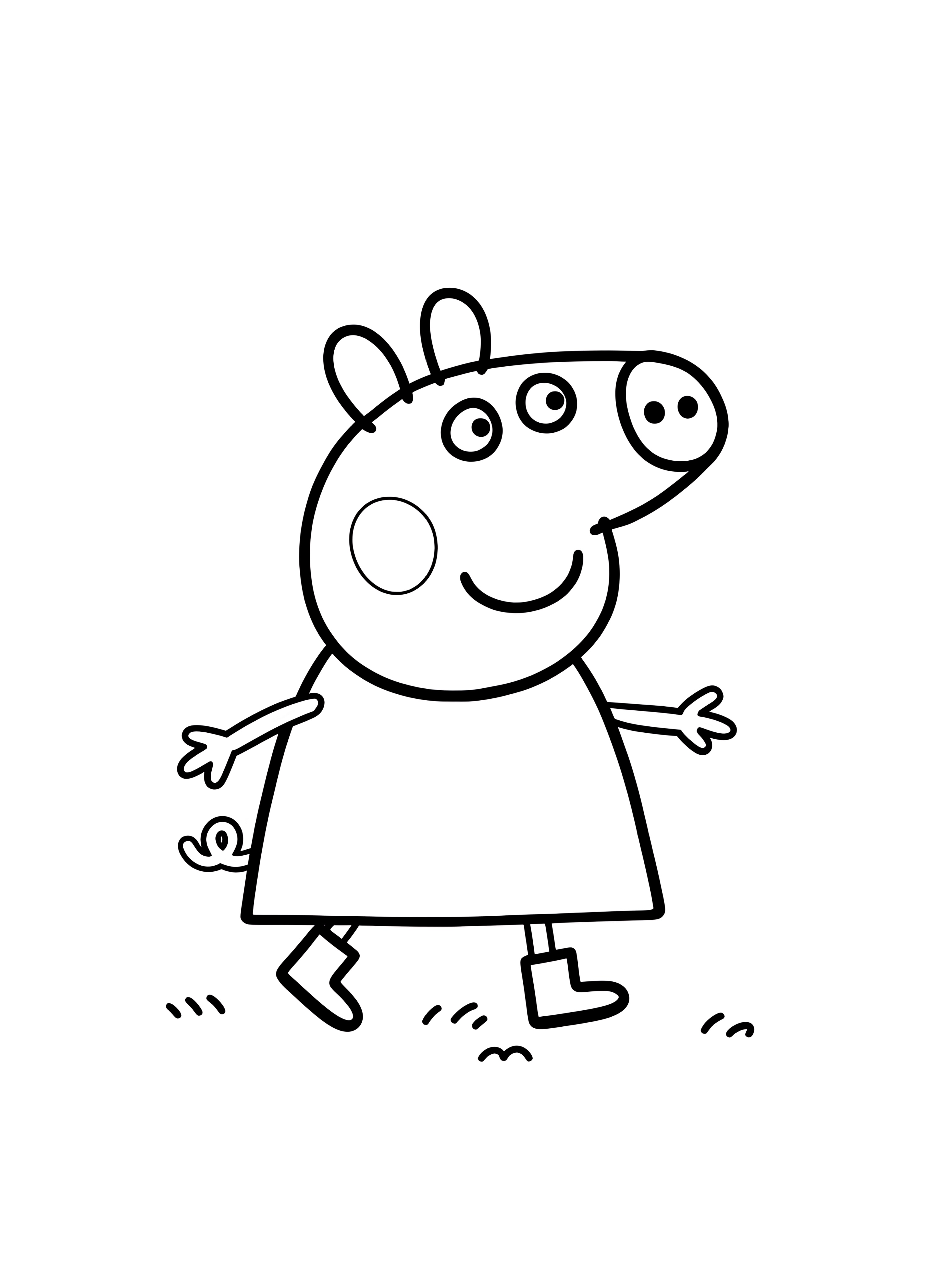 14 Free Peppa Pig Coloring Pages