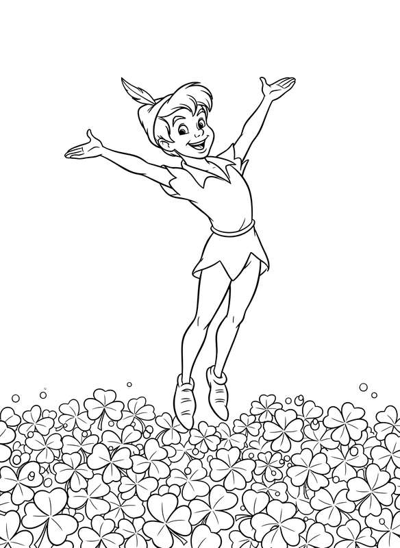 Peter Pan's Clover Float