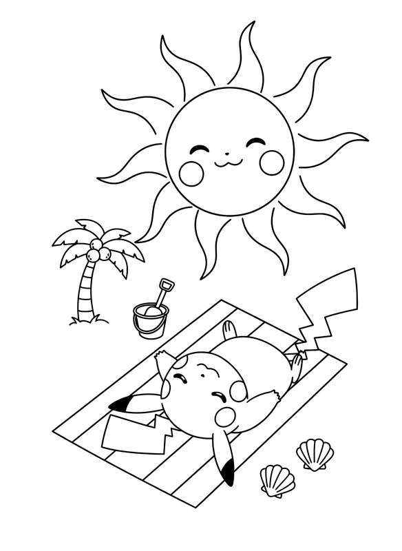Pikachu's Sunny Break