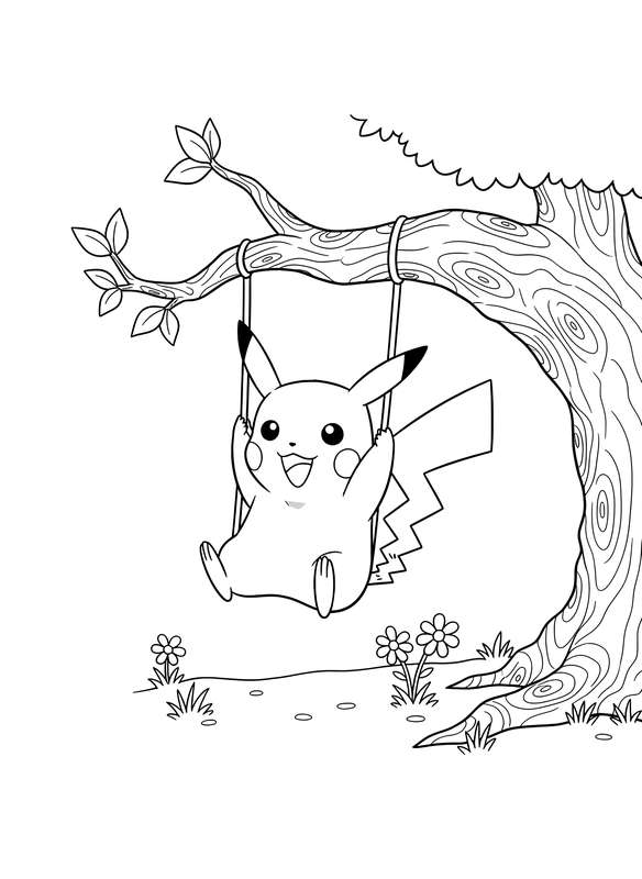 Pikachu's Tail Swing Adventure