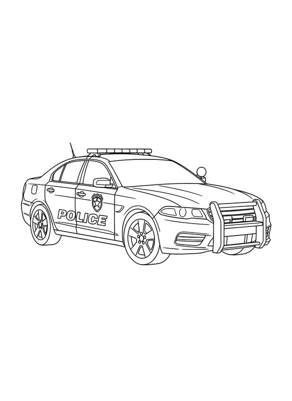 Patrol Duty: Classic Police Cruiser
