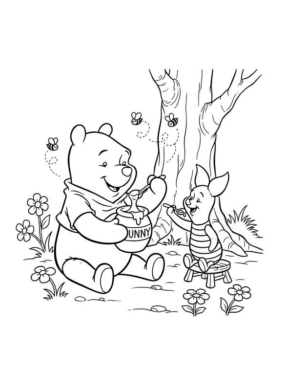 Pooh and Piglet's Honey Treat