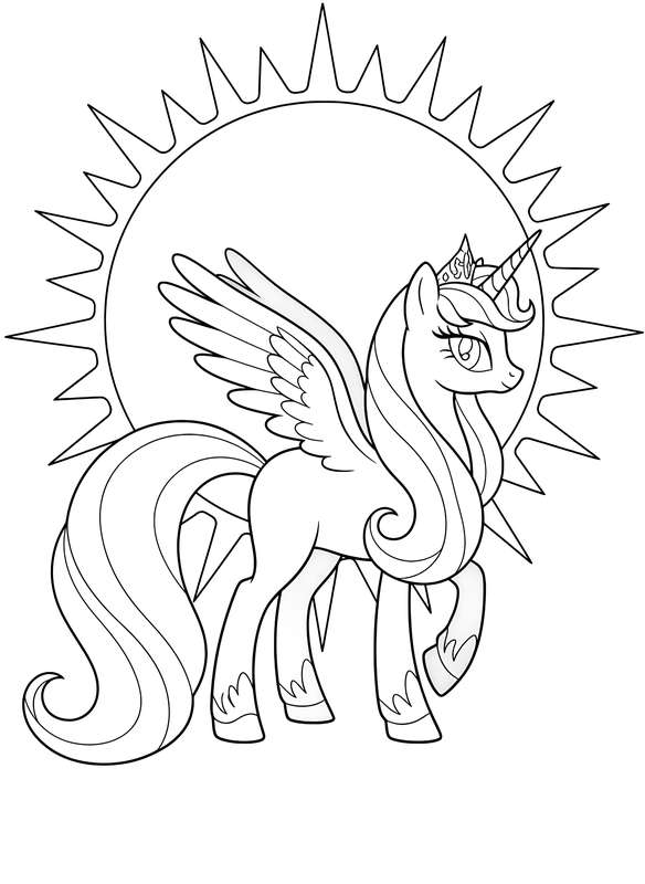 Princess Celestia and the Golden Dawn