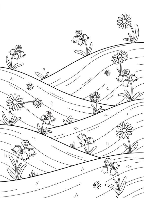 Rolling Hills of Bluebells